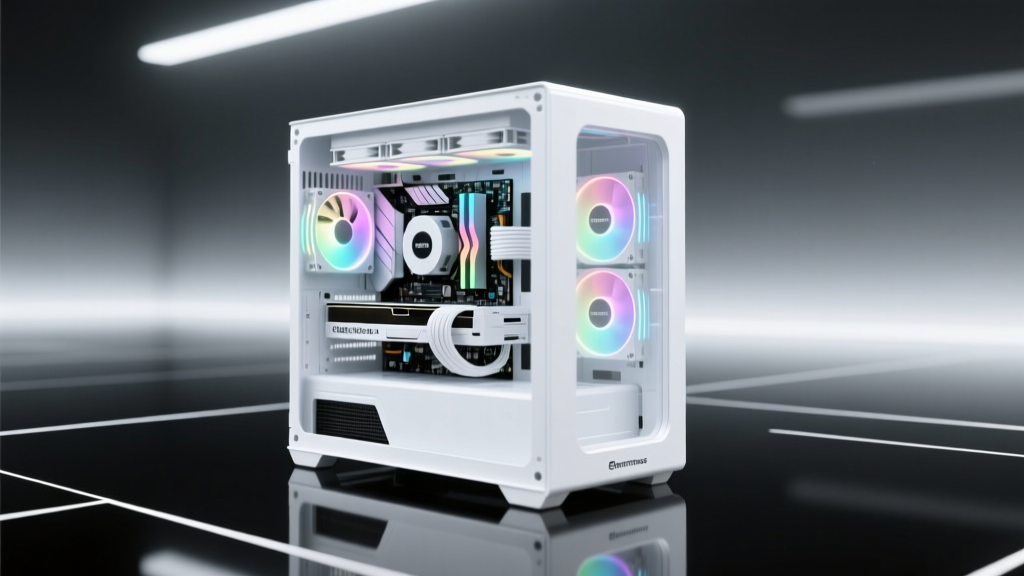 Best White Gaming PC Cases with Right-Side Panel 2025
