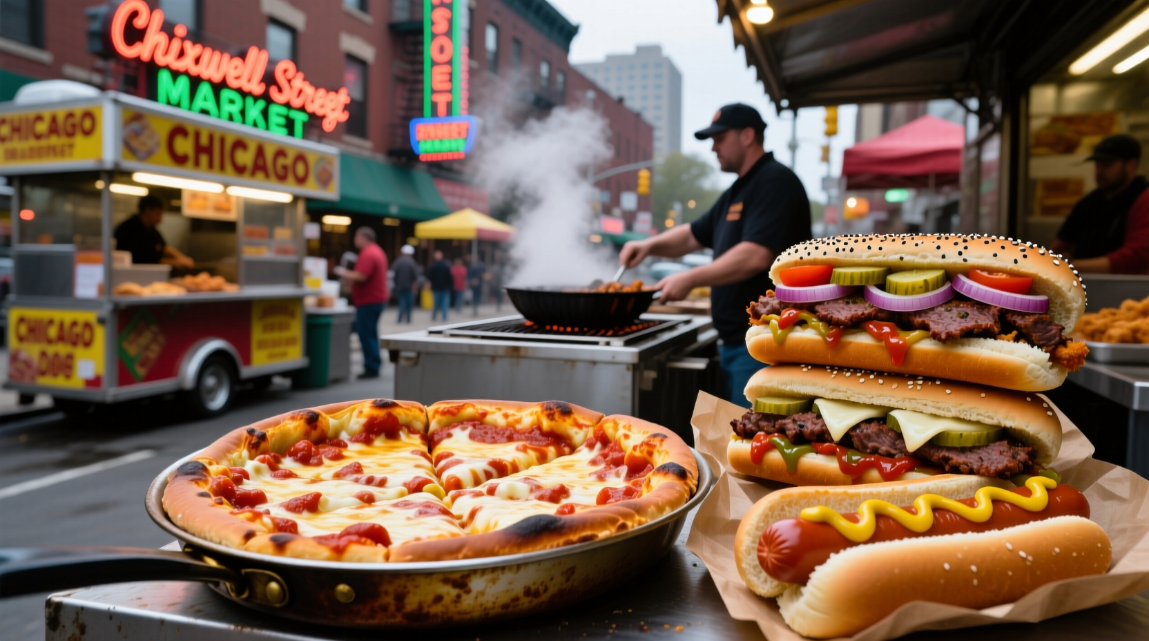 what is chicago famous for food