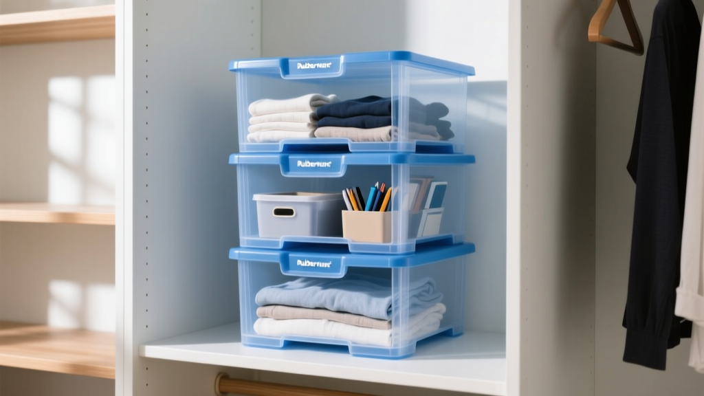 Can You Safely Stack Rubbermaid Drawers in a Closet?