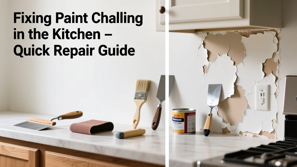 Fixing Paint Chalking in the Kitchen: Quick Repair Guide