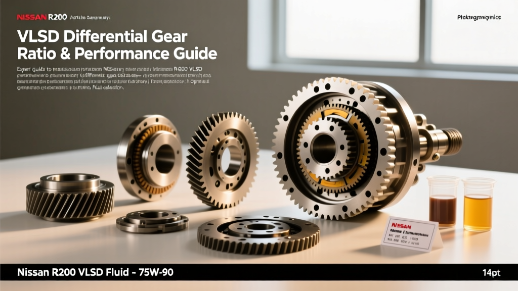 Nissan R200 VLSD Differential Gear Ratio & Performance Guide