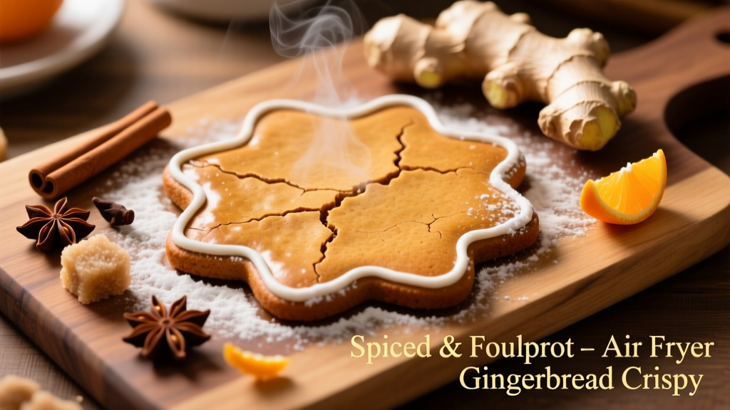 Air Fryer Gingerbread: Crispy, Spiced & Foolproof