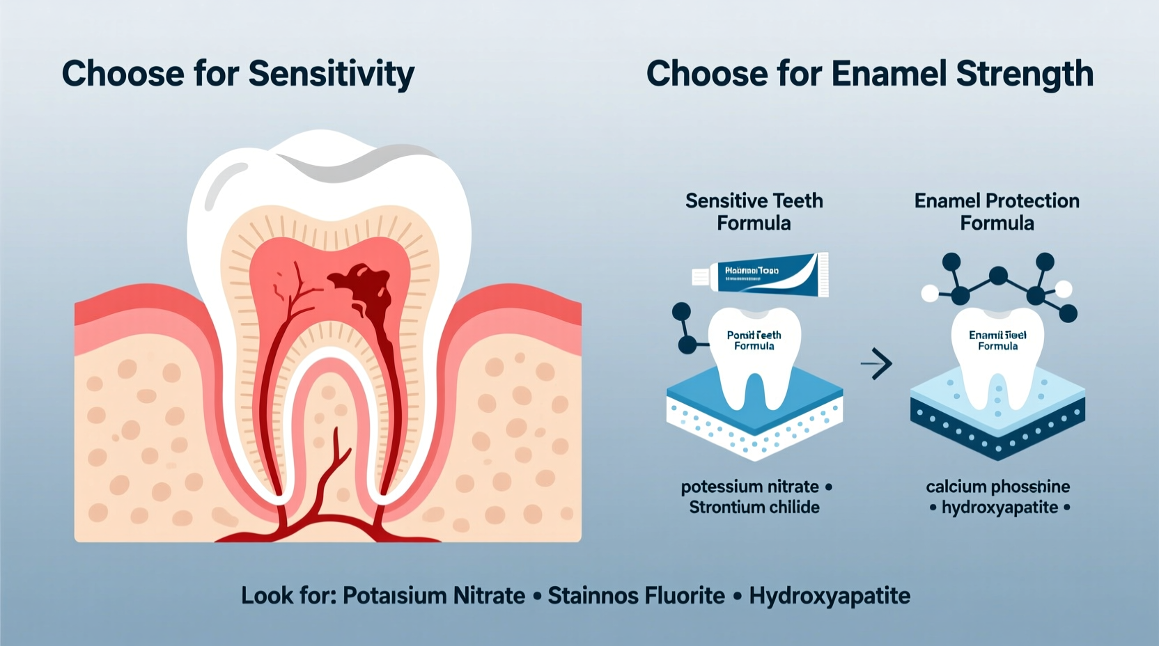 how to choose the right toothpaste for sensitive teeth and enamel protection