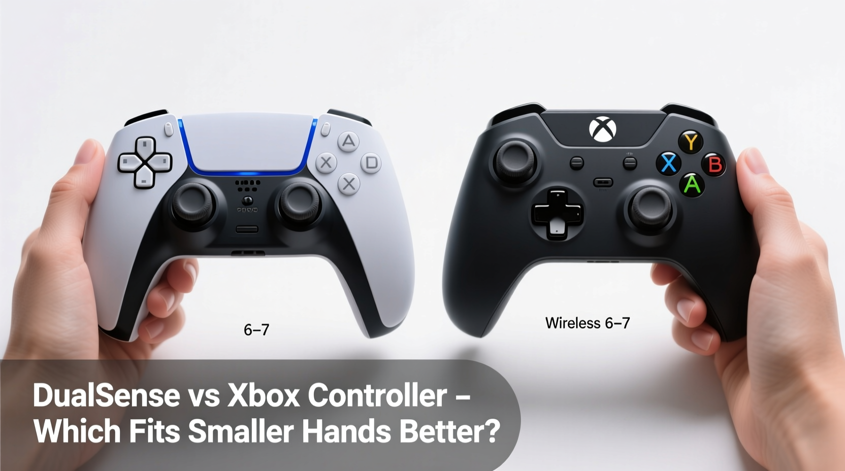 ps5 dualsense vs xbox controller which fits smaller hands better