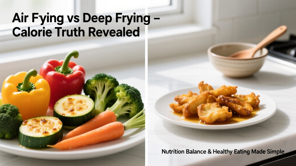 Air Frying vs Deep Frying: Calorie Truth Revealed