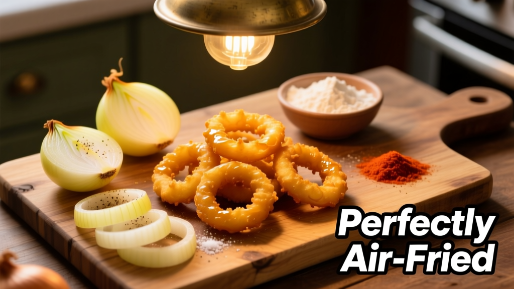 How to Air Fry Nathan's Onion Rings Perfectly