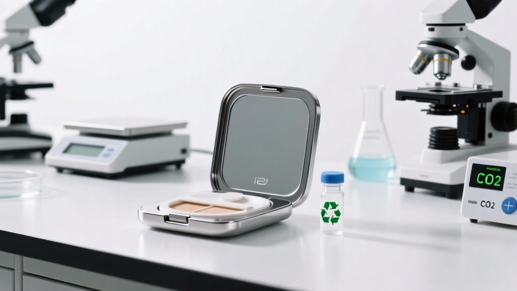 Are Refillable Compacts Truly Sustainable When Factoring In Shipping Emissions And Plastic Recycling Rates