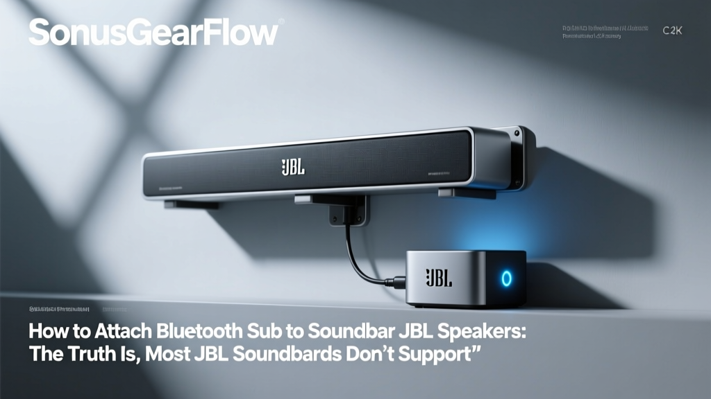 JBL Soundbar Bluetooth Sub: What Actually Works (2026)