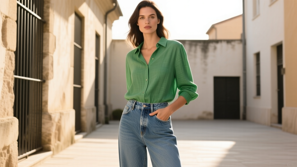 Blouses & Jeans: The Science of Effortless Casual Style