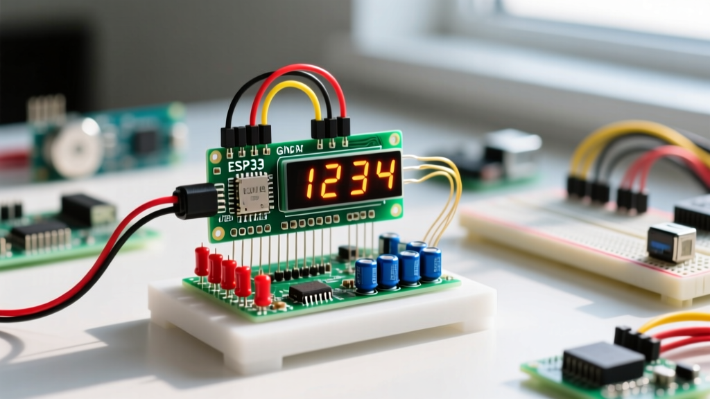 Wiring a 7 Segment Display Arduino in Multi-Peripheral Setups