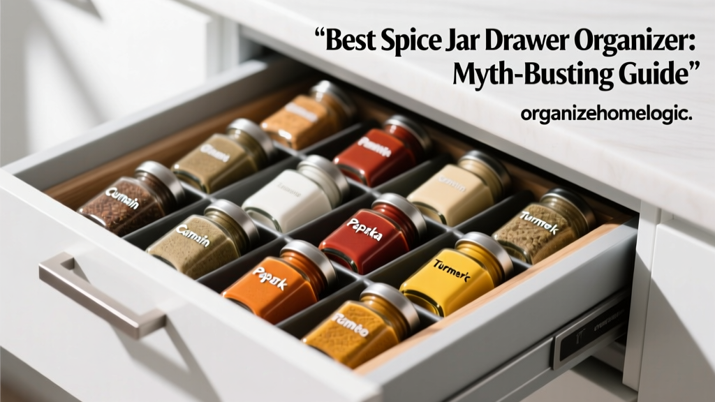 Best Spice Jar Drawer Organizer: Myth-Busting Guide