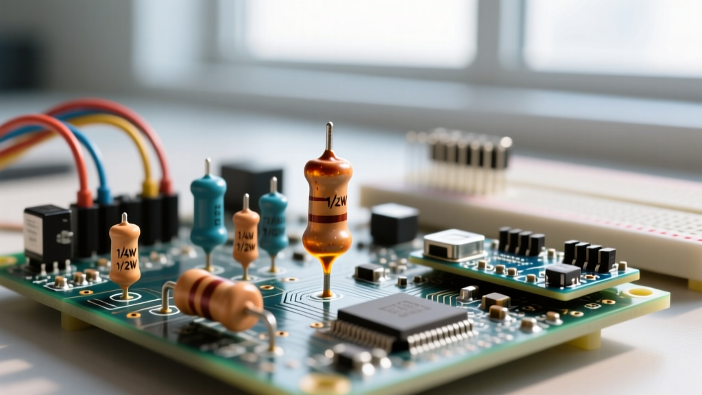 Calculating Power Absorbed by Resistor: Wattage, Derating, and Real-World Failures