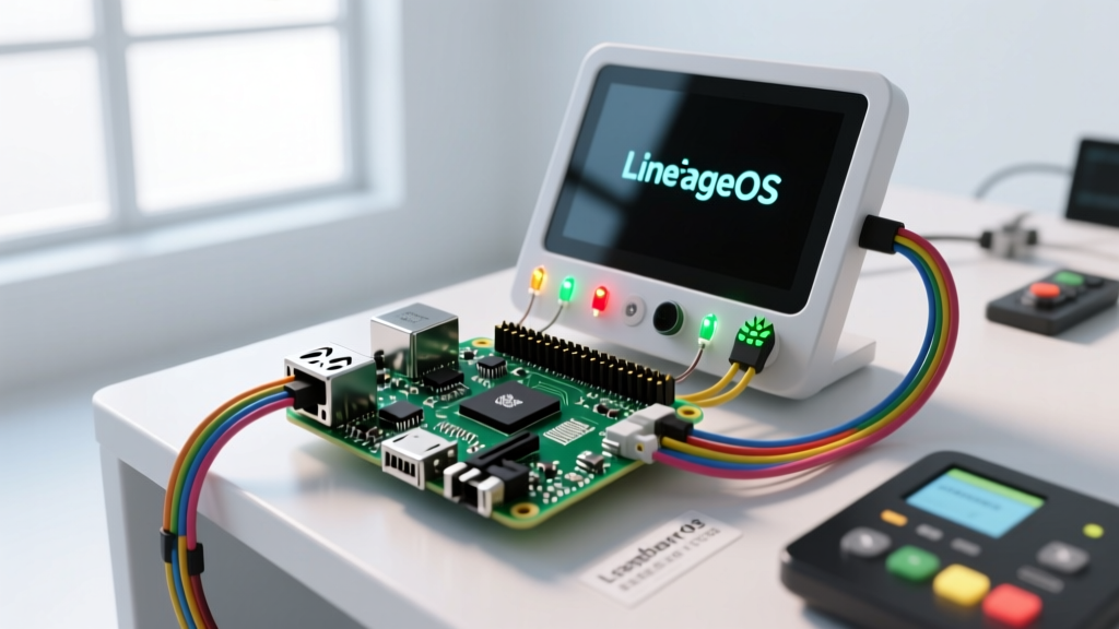 Running Android OS for Raspberry Pi 2: LineageOS Kiosk Setup and GPIO Control