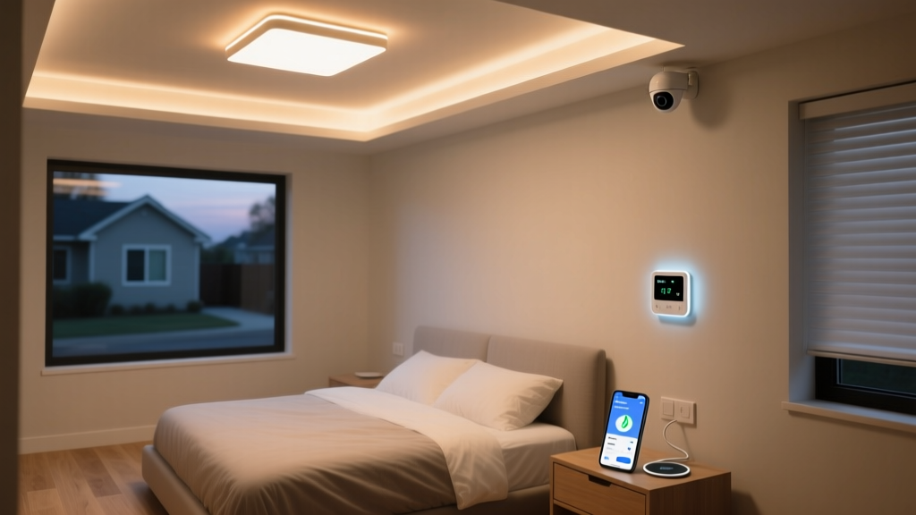 Smart Bedroom Makeover: A DIY Weekend Project with Lighting, Climate & Security
