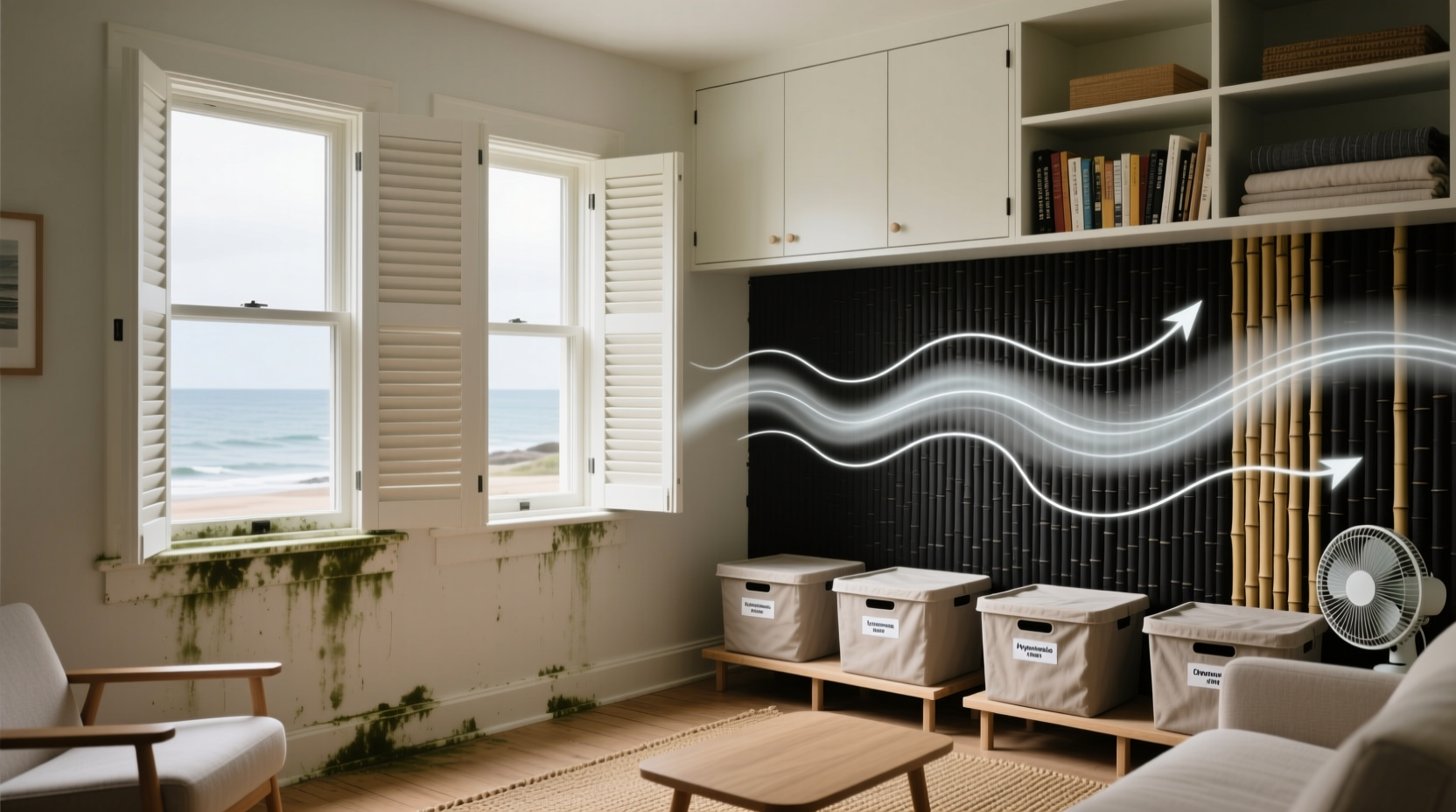 closet organization tips for coastal rentals