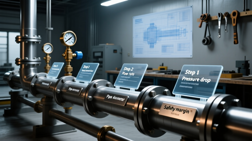 Carbon Steel Pipe Sizing: ASME B31.3 Calculator & Examples