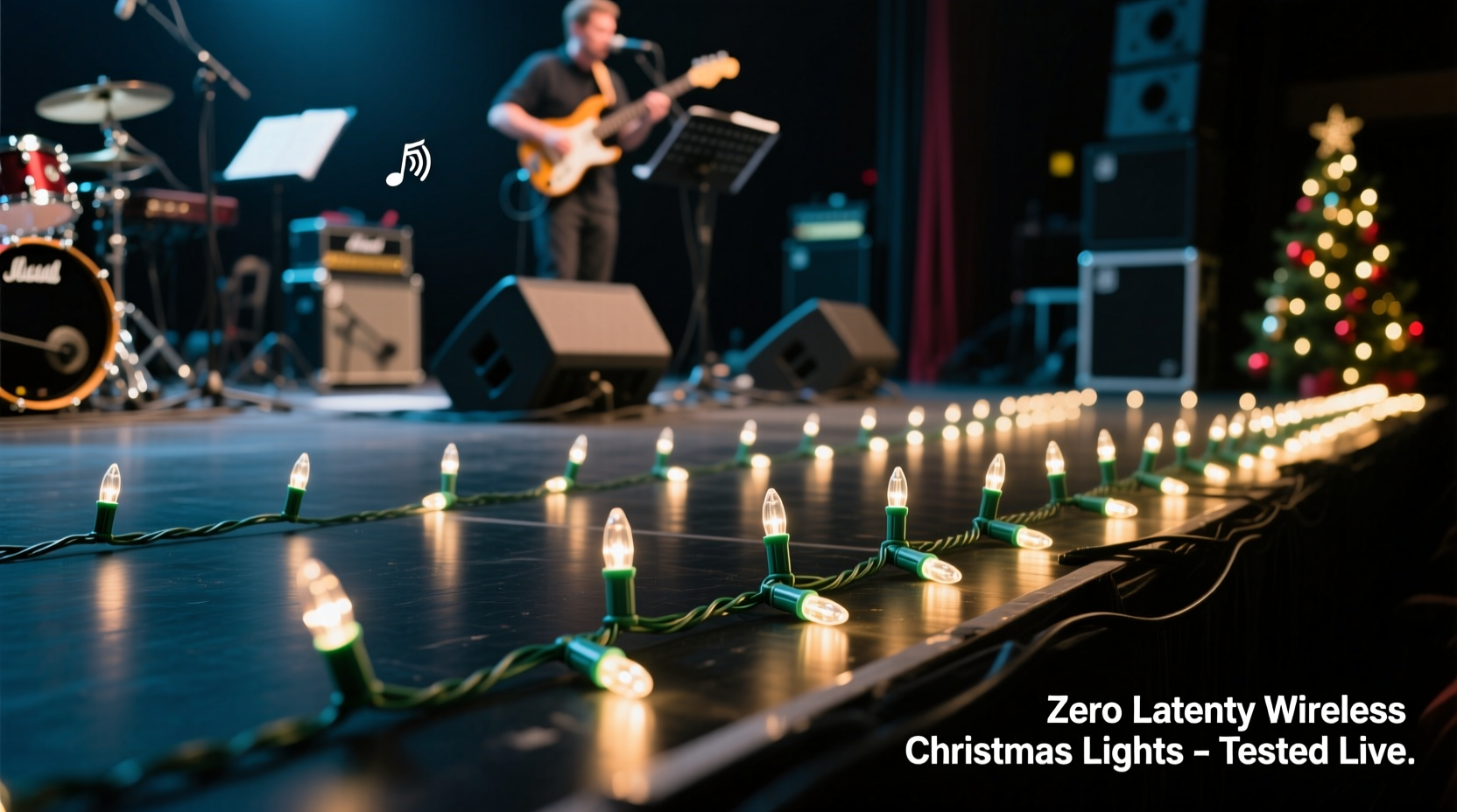 do wireless christmas lights have latency issues during shows