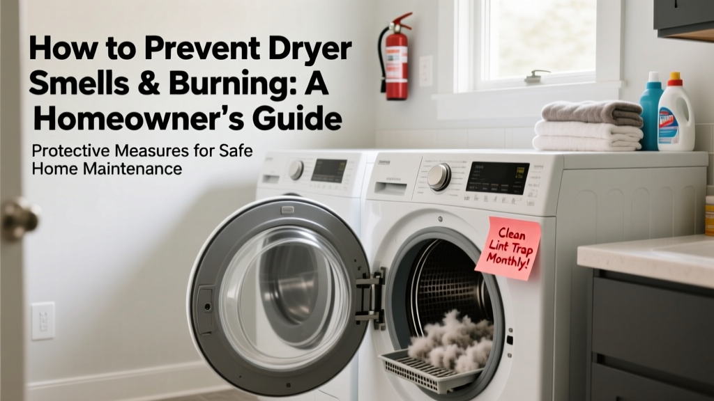 How to Prevent Dryer Smells Burning: A Homeowner's Guide