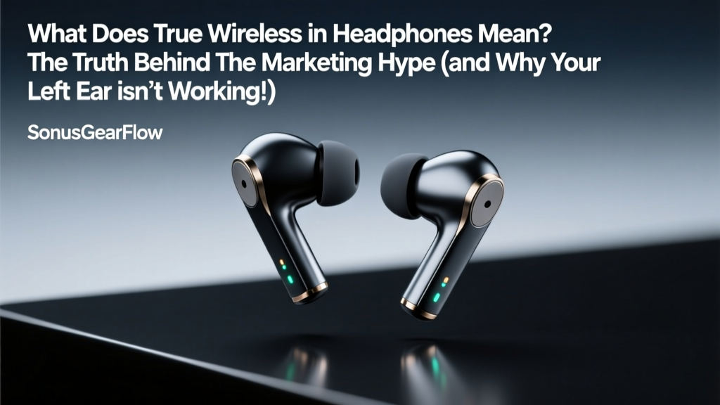 True Wireless Headphones: What It Really Means