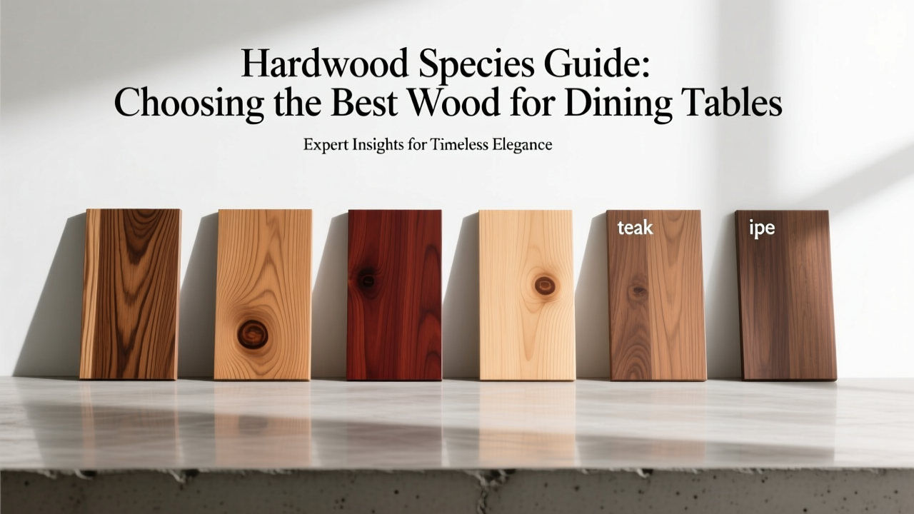 Hardwood Guide: Best Wood for Dining Tables