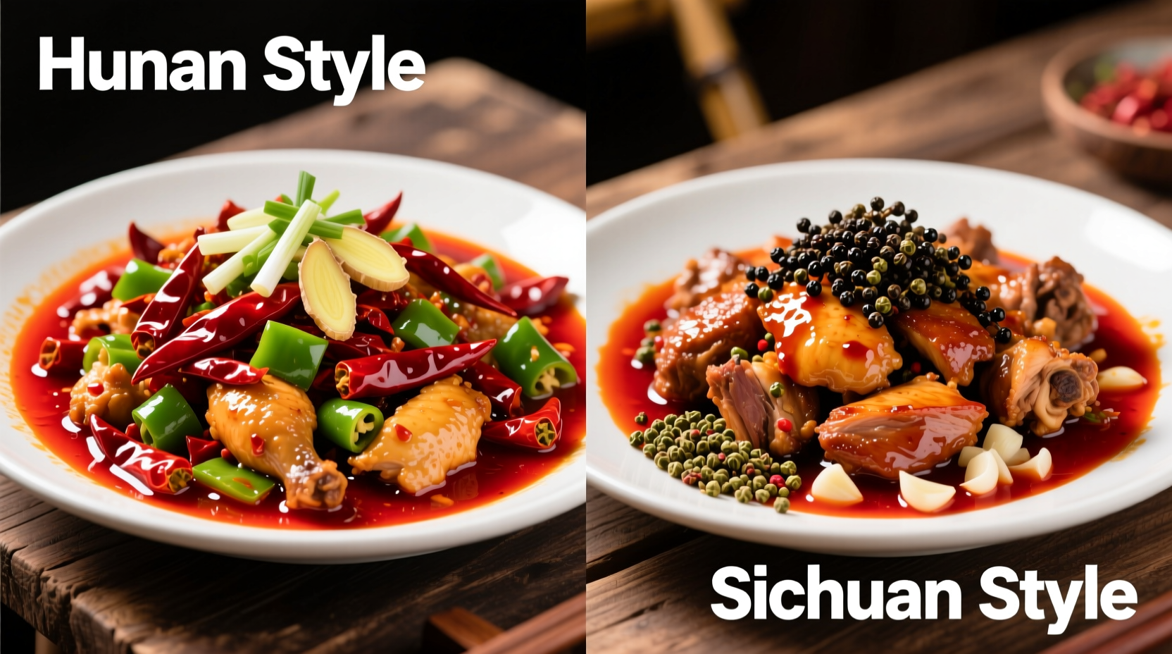 Hunan Chicken Compared To Szechuan: Key Differences Explained