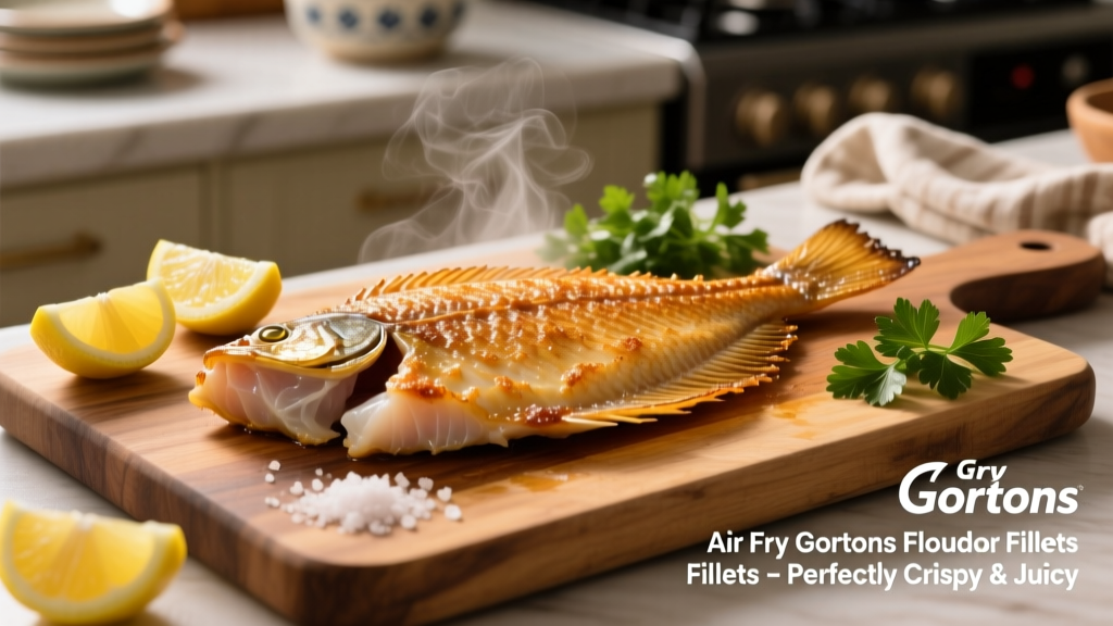 Air Fry Gorton's Flounder Fillets: Crispy & Juicy