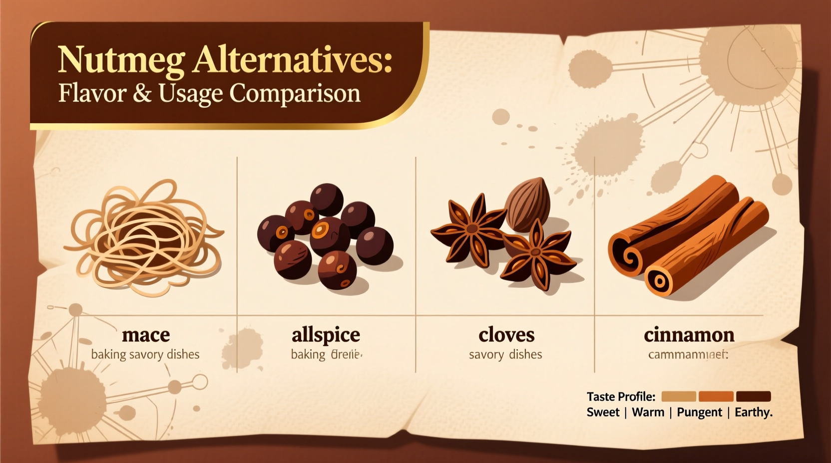 ground nutmeg alternatives practical substitutes when out