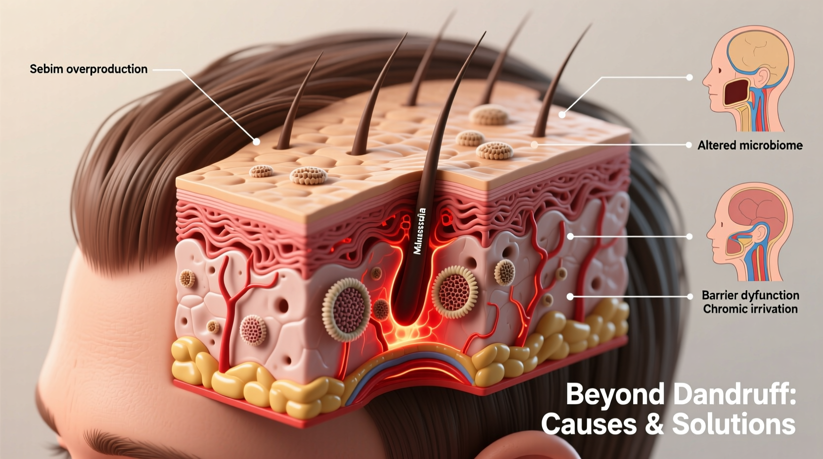 why is my scalp flaky even after washing causes beyond dandruff