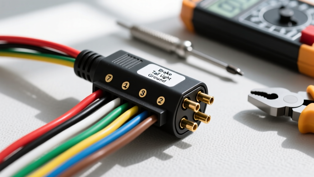Step-by-Step Wiring Diagram for 7 Pin Trailer Plug Setup
