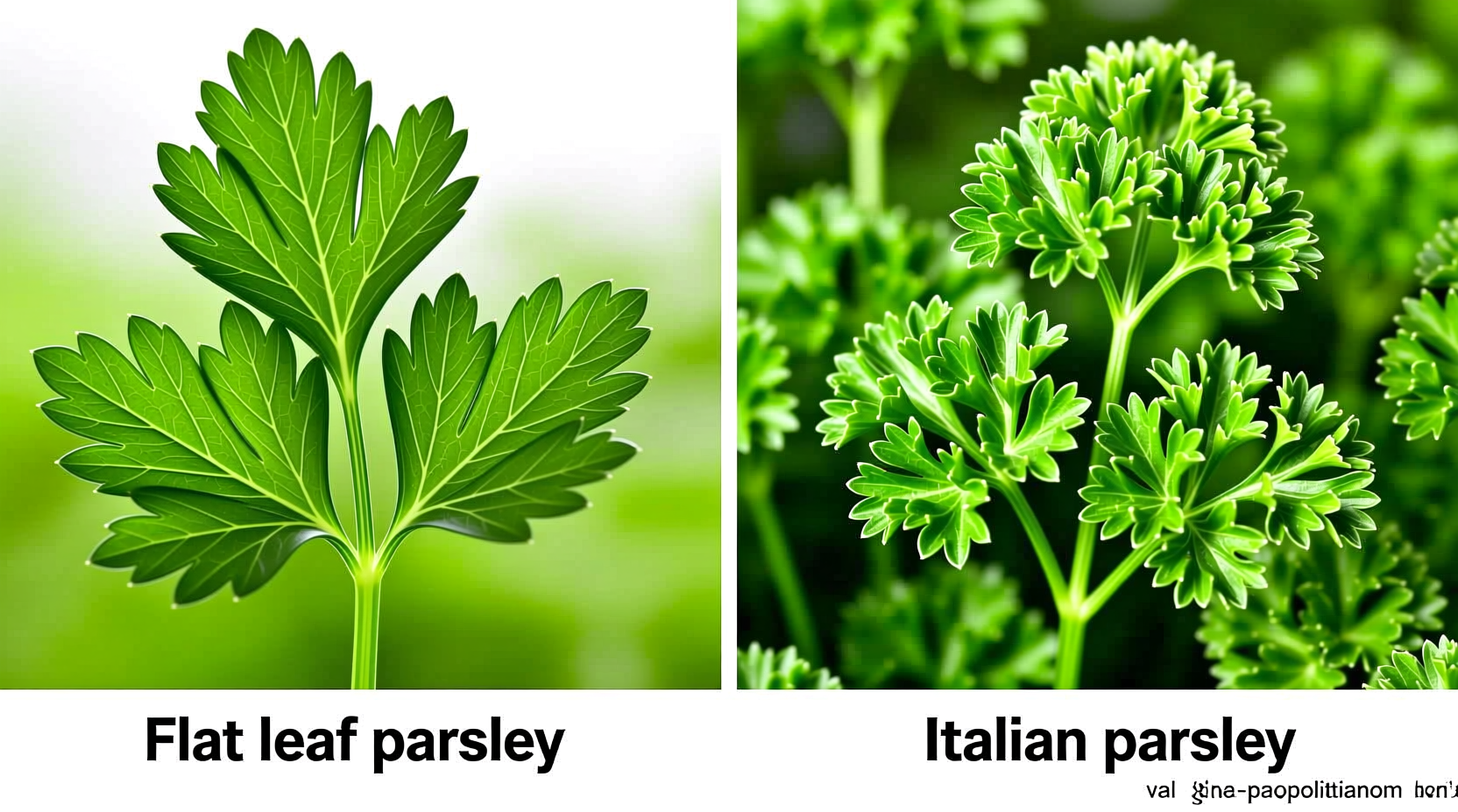 Flat Leaf vs Italian Parsley | TheHomeSprouts