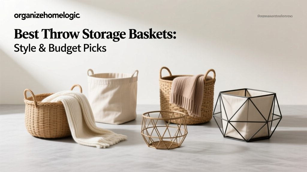 Best Throw Storage Baskets: Style & Budget Picks