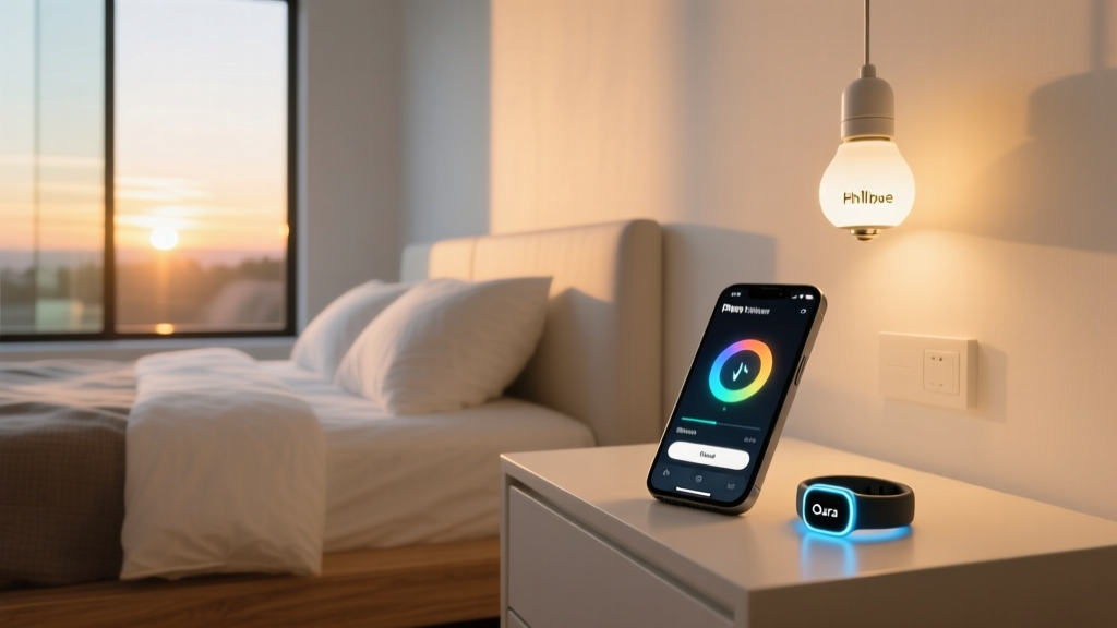 Sunrise Simulation Lighting with Oura Ring & Hue