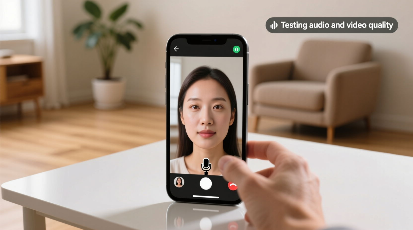 test your call quality before a video chat in googles g