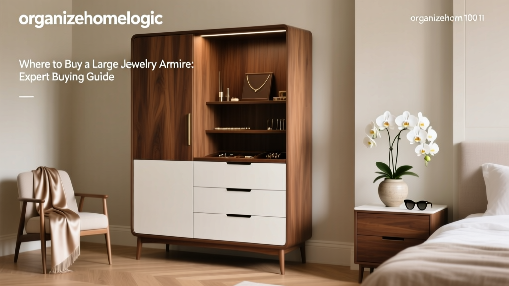 Where to Buy a Large Jewelry Armoire: Expert Buying Guide
