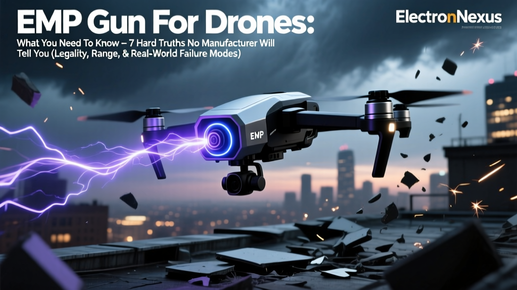 EMP Gun For Drones What You Need To Know: 7 Hard Truths No Manufacturer Will Tell You (Legality, Range, & Real-World Failure Modes)