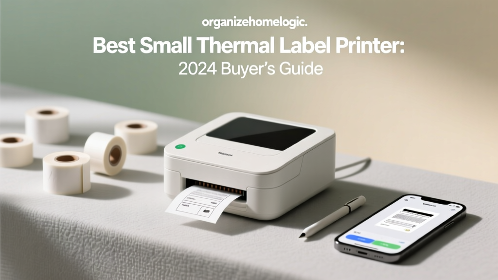 Best Small Thermal Label Printer: 2024 Buyer’s Guide