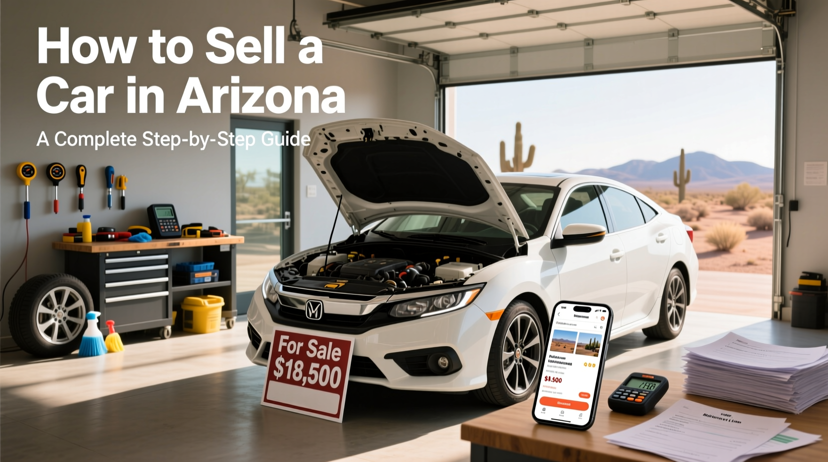 how to sell a car in arizona