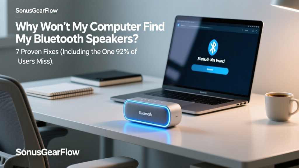 Bluetooth Speakers Not Detected? 7 Fixes (2026)