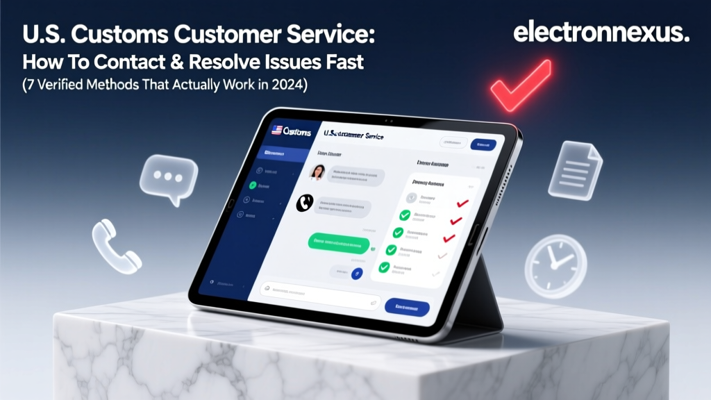 U.S. Customs Customer Service: How To Contact & Resolve Issues Fast (7 Verified Methods That Actually Work in 2024)