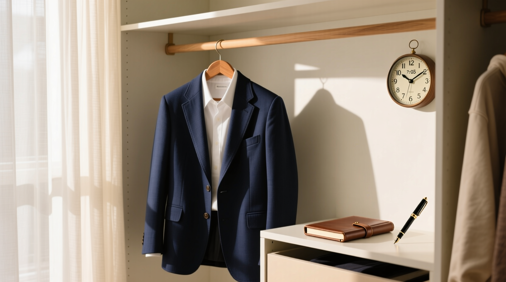 closet organization for writers