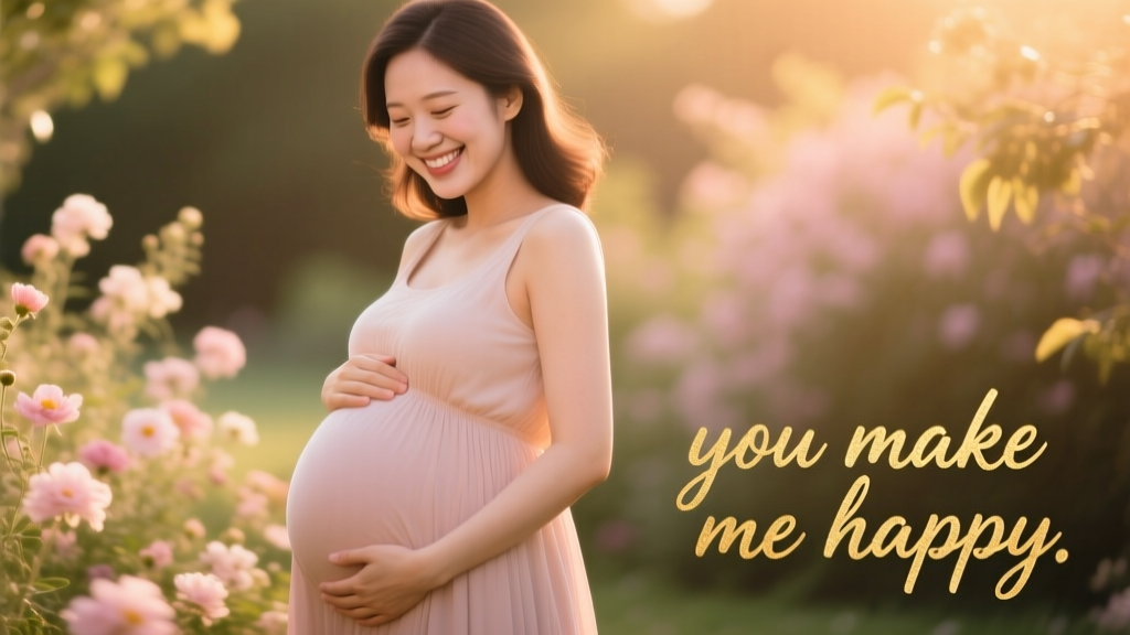 The Science and Soul of 'You Make Me Happy': How Emotional Language Shapes Prenatal Well-Being