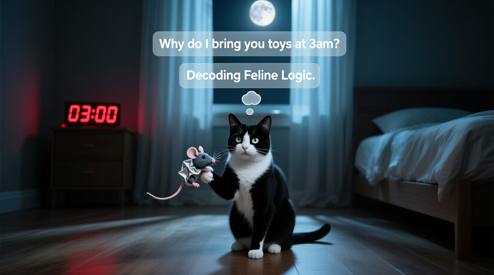 why does my cat bring me toys at 3am decoding feline logic