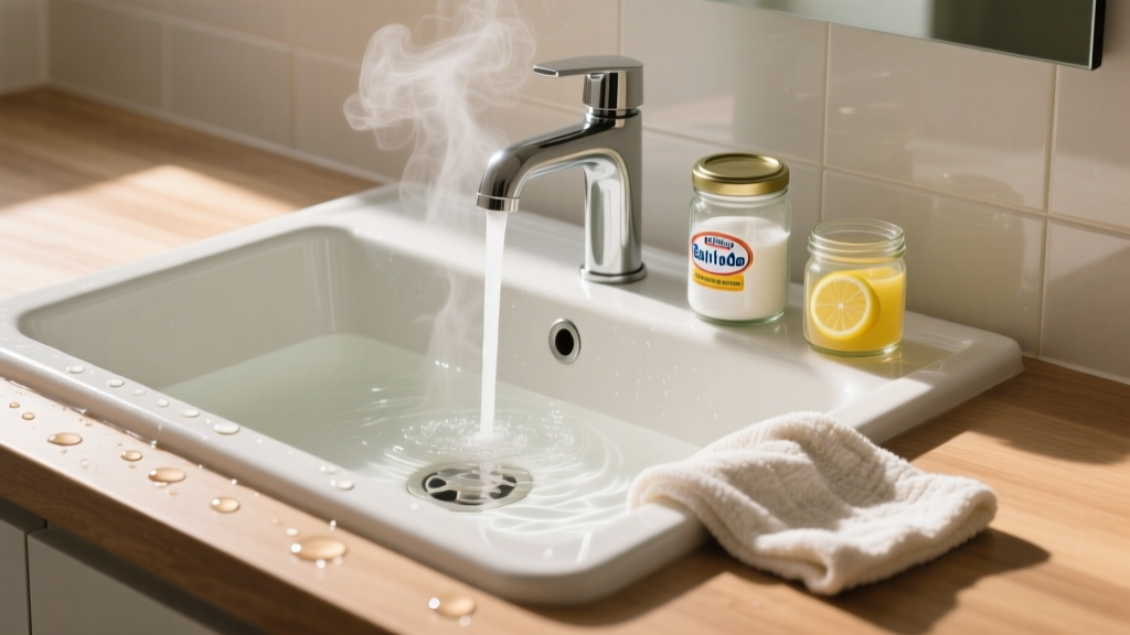 How to Clean Bathroom Sink Without Commercial Products Fast