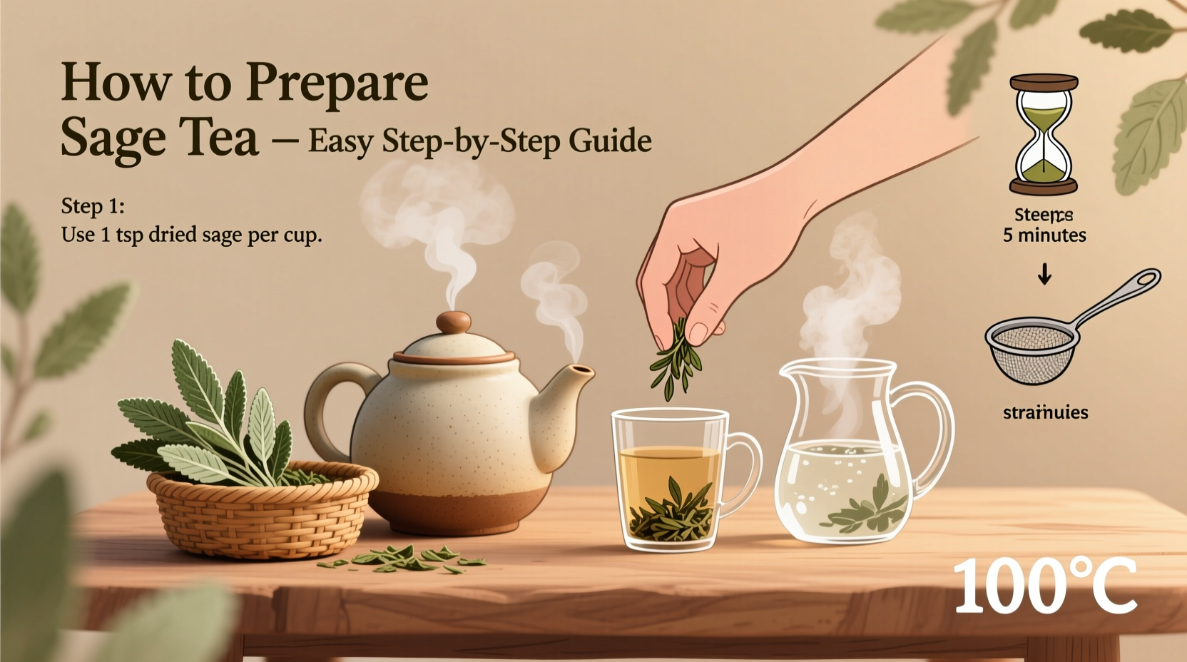 5 Sage Tea Benefits & Brewing Guide | TheHomeSprouts