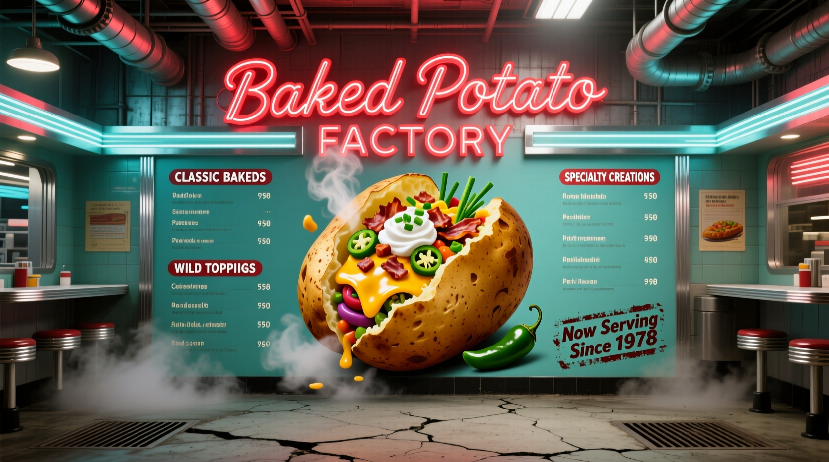 Baked Potato Factory Menu: Complete Guide & Pricing
