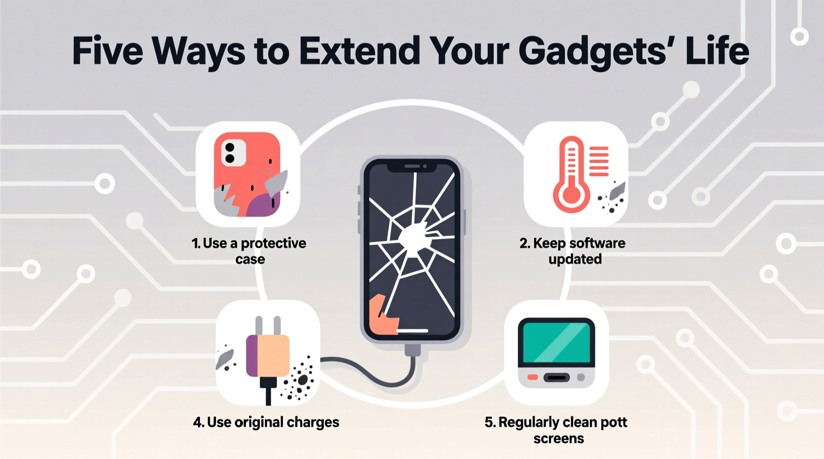 five ways to extend your gadgets life