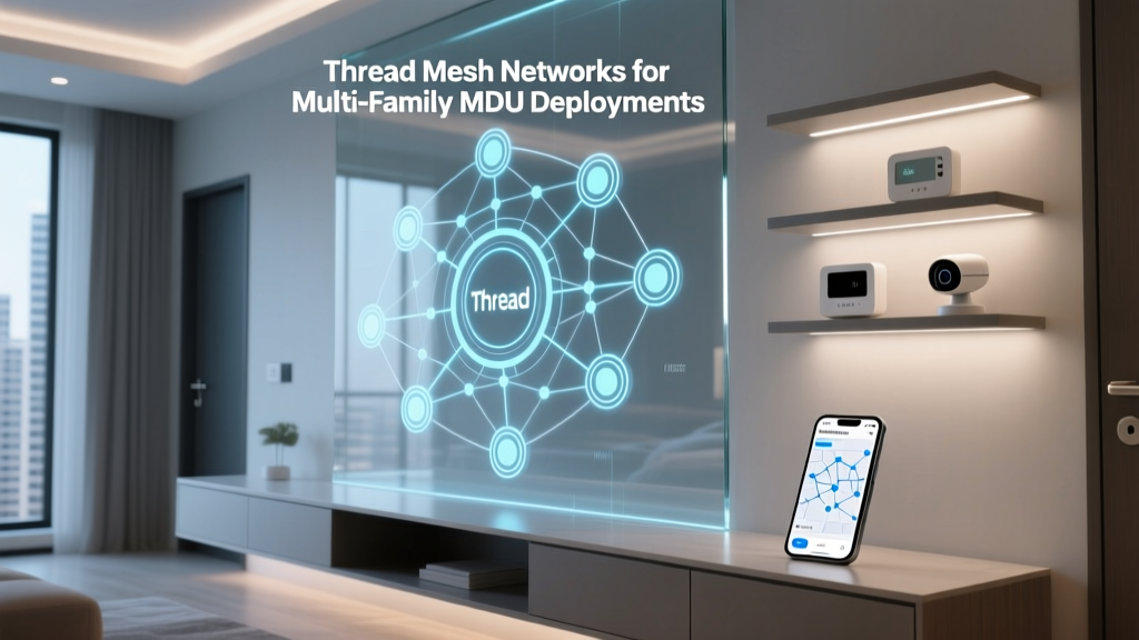 Thread Mesh Networks for Multi-Family MDU Deployments