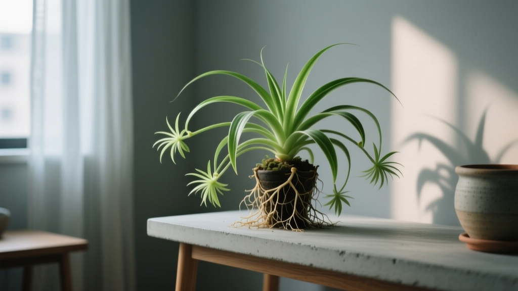 Spider Plant Propagation in Low Light: 4 Working Methods