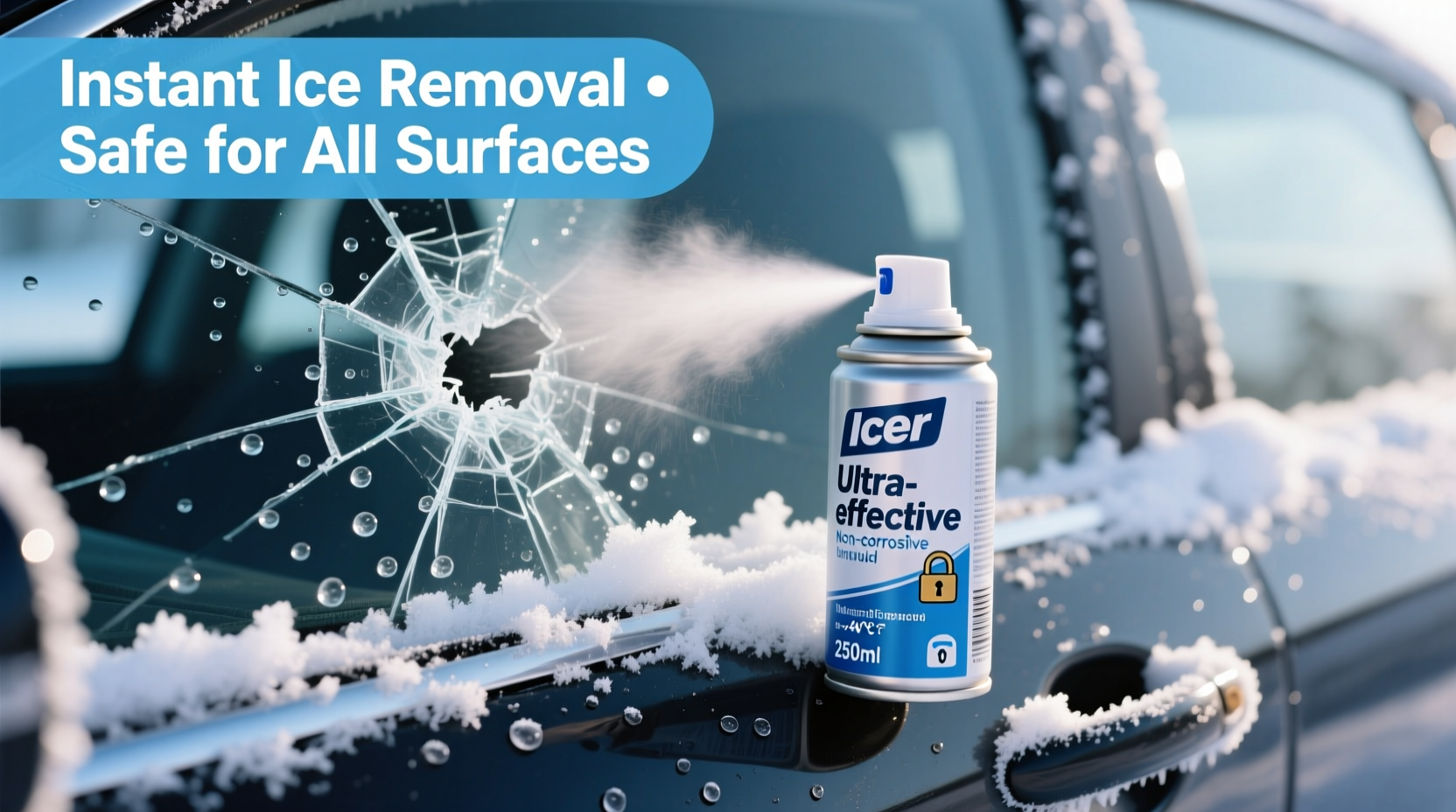 de icer spray for car