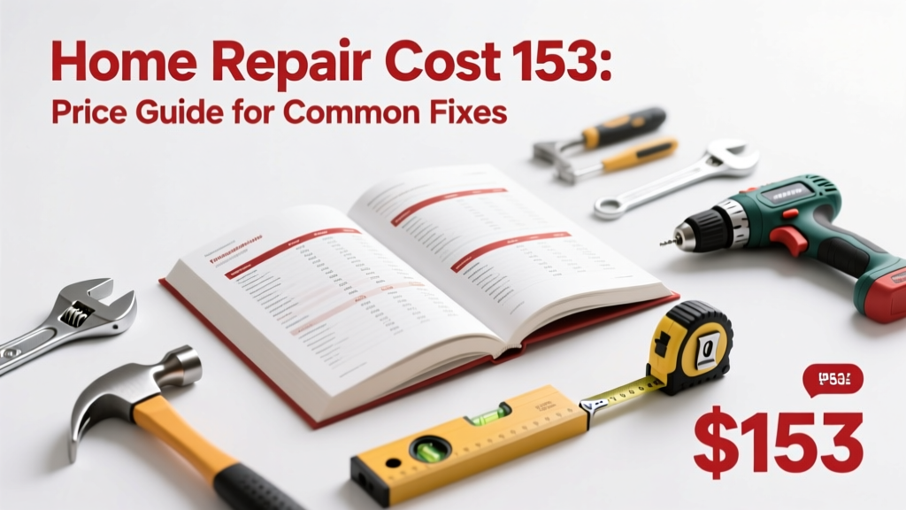 Home Repair Cost 153: Price Guide for Common Fixes